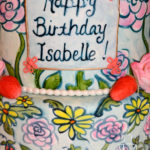 Close up Isabelle cake
