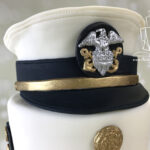marcus navy cap cake